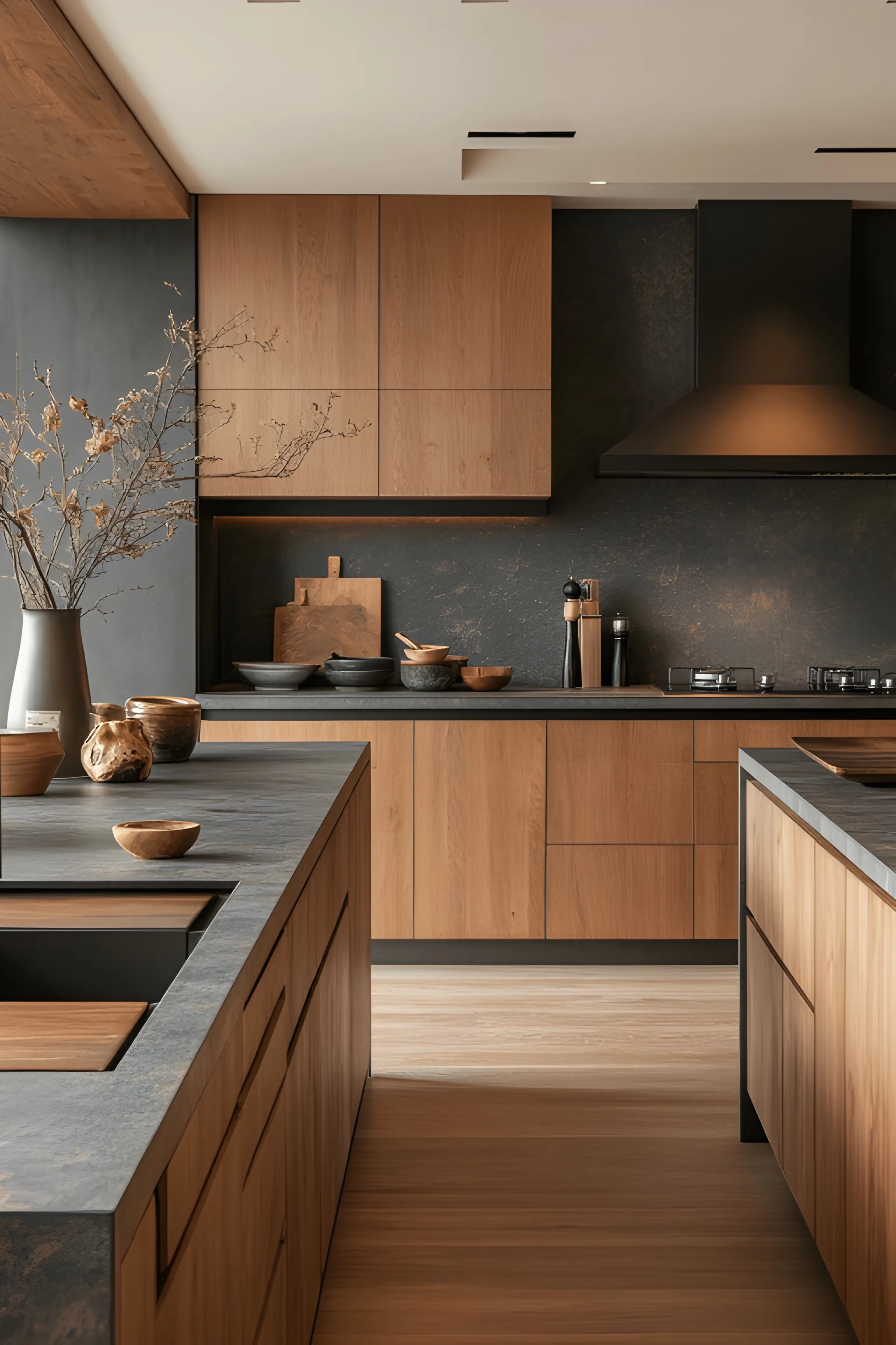 Wintry Mountain Landscape